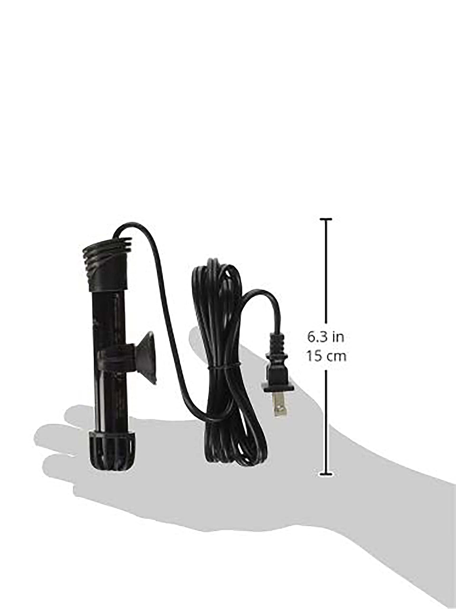Aqueon 100W Preset Aquarium Heater for 40 Gallon Fish Tanks - Reliable Temperature Control for Tropical Fish, Saltwater & Freshwater Aquariums - Perfect for Home, Office or Classroom Aquarium Setup