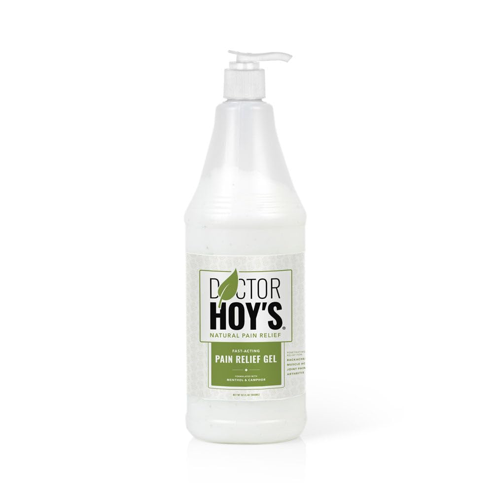 DOCTOR HOY'S Natural Pain Relief Gel - Topical Arnica Anti-Inflammatory Gel for Arthritis, Joint Pain & Muscle Strains | Clean, Safe & Effective Formula | Soothes Post-Workout Soreness & Daily Aches
