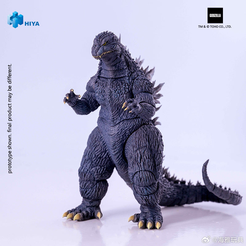HIYA 7-Inch Godzilla vs Mechagodzilla 2002 Action Figure - Highly Detailed Collectible Toy for Anime & Movie Fans | Perfect for Display, Gifts & Godzilla Collections