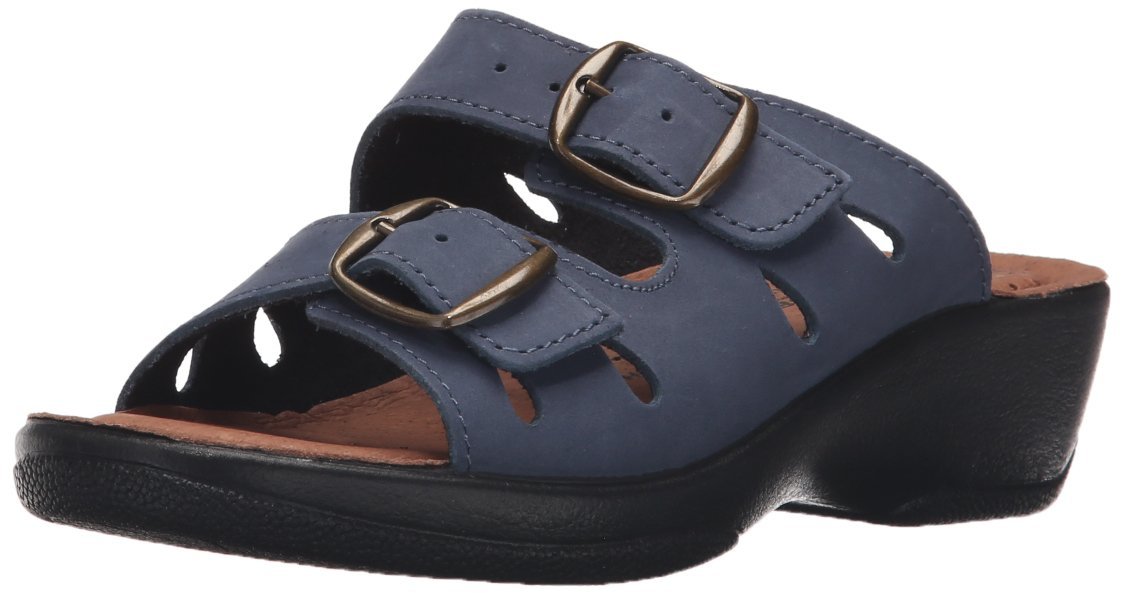 Spring Step Women's Decca Slide Sandal - Comfortable Summer Casual Shoes for Beach, Pool & Outdoor Wear