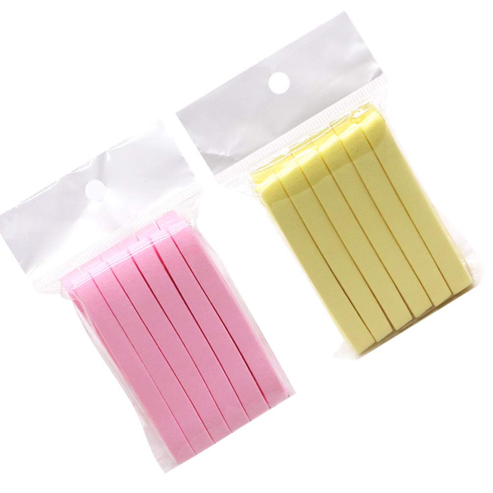 24pcs Natural Makeup Sponge Set for Face & Bath - Soft Exfoliating Pads