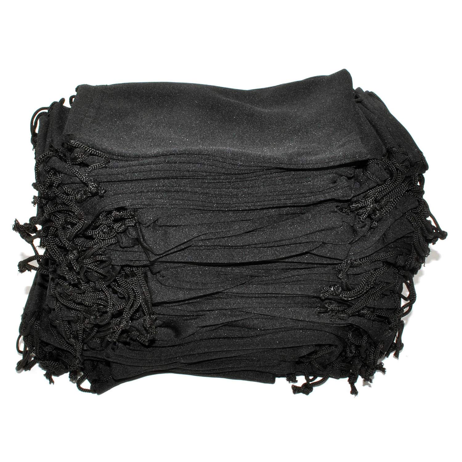 Wholesale Black Eyeglasses Pouches & Cases - 1, 6, 12, 24, 100, 2000 PCS Bulk - Perfect for Optical Stores, Retailers & Gift Packaging