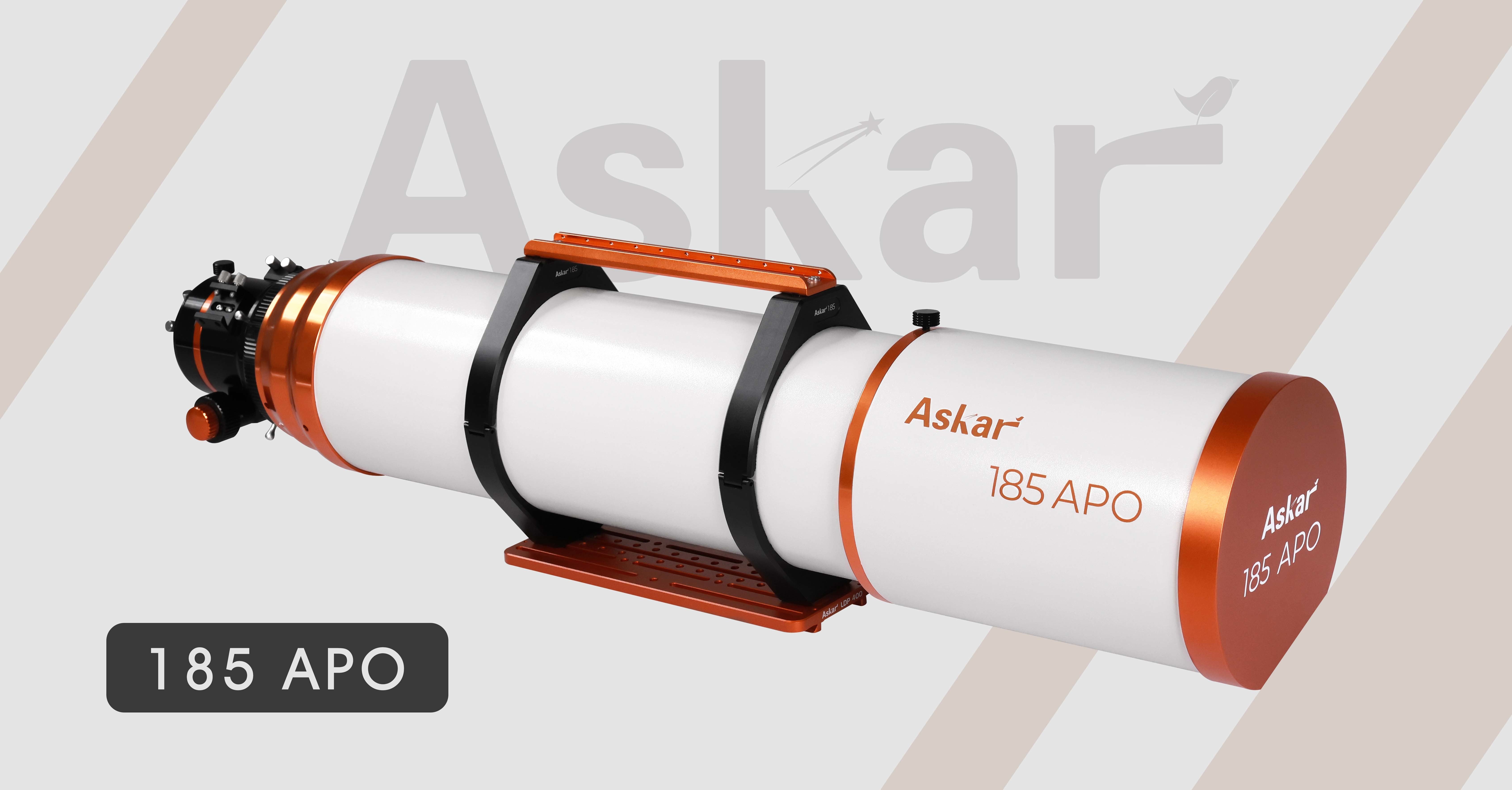 Askar 185APO f/7 Triplet Refractor Telescope - Premium Apochromatic Telescope for Astrophotography & Stargazing - Perfect for Deep Space Observation & Celestial Photography