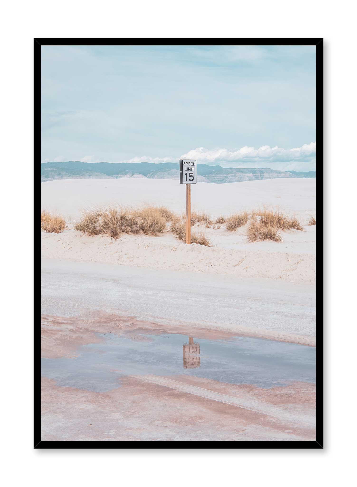 Mirage Poster - High-Quality Wall Art Print for Home & Office Decor - Perfect for Living Room, Bedroom, and Gift Giving