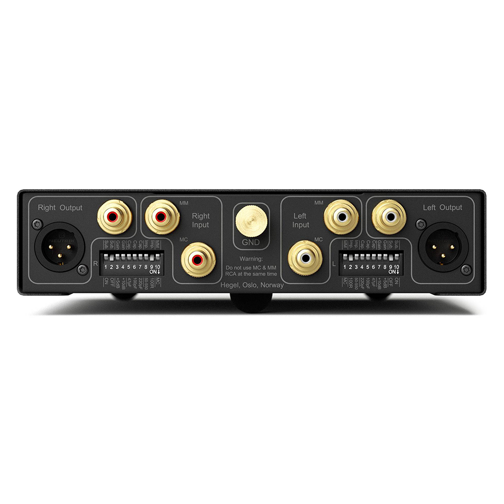 Hegel V10 High-End Phono Preamplifier for Vinyl Records - Audiophile Turntable Preamp with MM/MC Support | Perfect for Home Audio Systems & Vinyl Collections