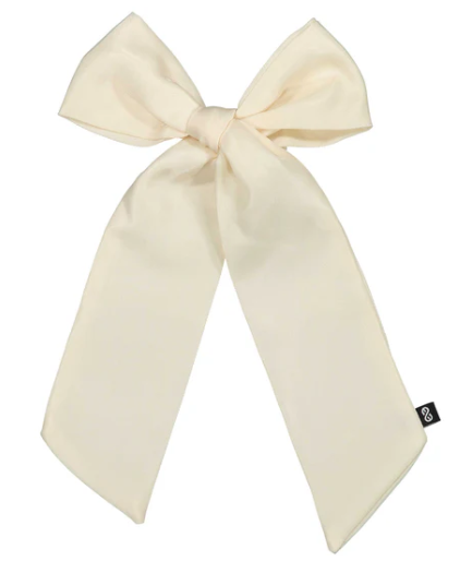 Elegant Knot Satin Bow Hair Clip - Adjustable Alligator Hair Claw for Women & Girls (One Size) - Perfect for Weddings, Parties & Everyday Styling