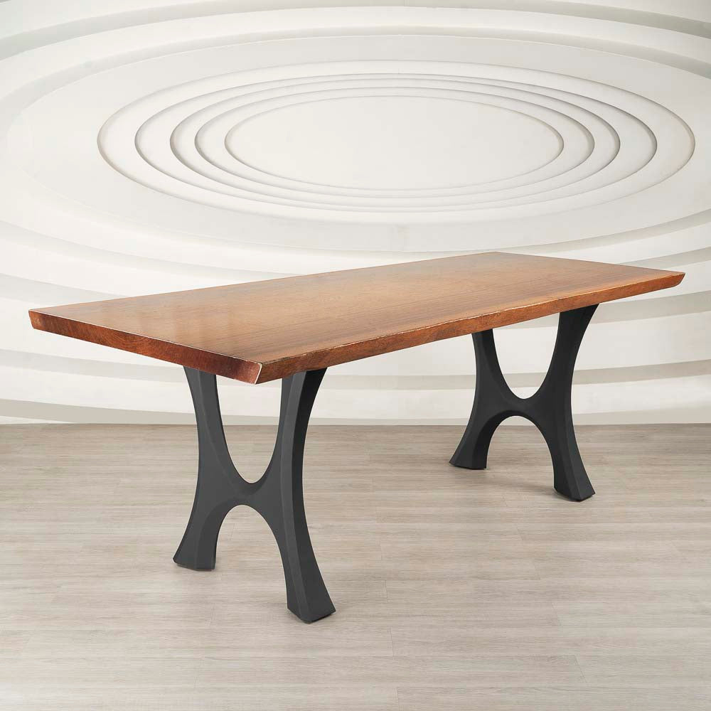 Haru 405 28-Inch Metal Table Legs - Heavy Duty Dining Furniture Legs for Kitchen Tables, Countertops & DIY Projects