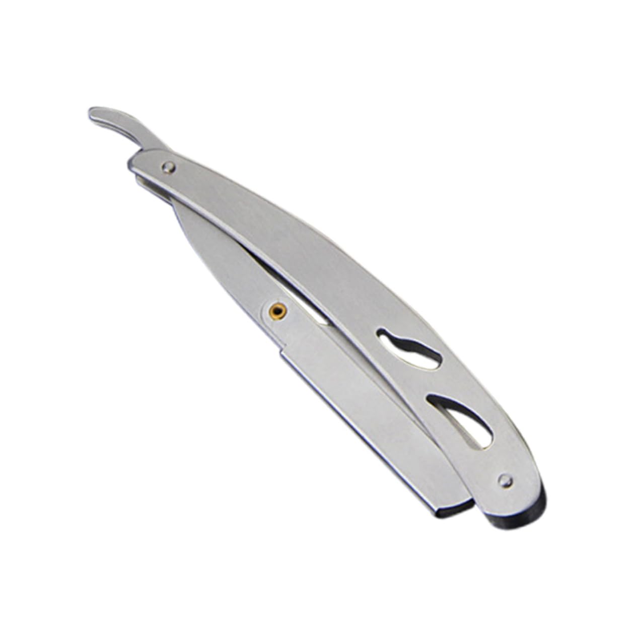 Vintage Razor Holder for Men - Straight Safety Razor Stand with Folding Design - Convenient Shaving Accessory for Wet/Dry Use - Perfect for Home, Travel & Barber Shops