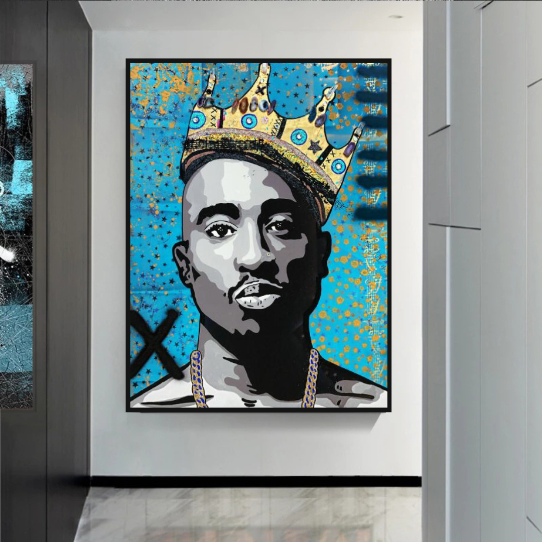 Tupac Poster - Authentic Hip Hop Memorabilia & Rare Collectible Wall Art for Music Fans & Home Decor
