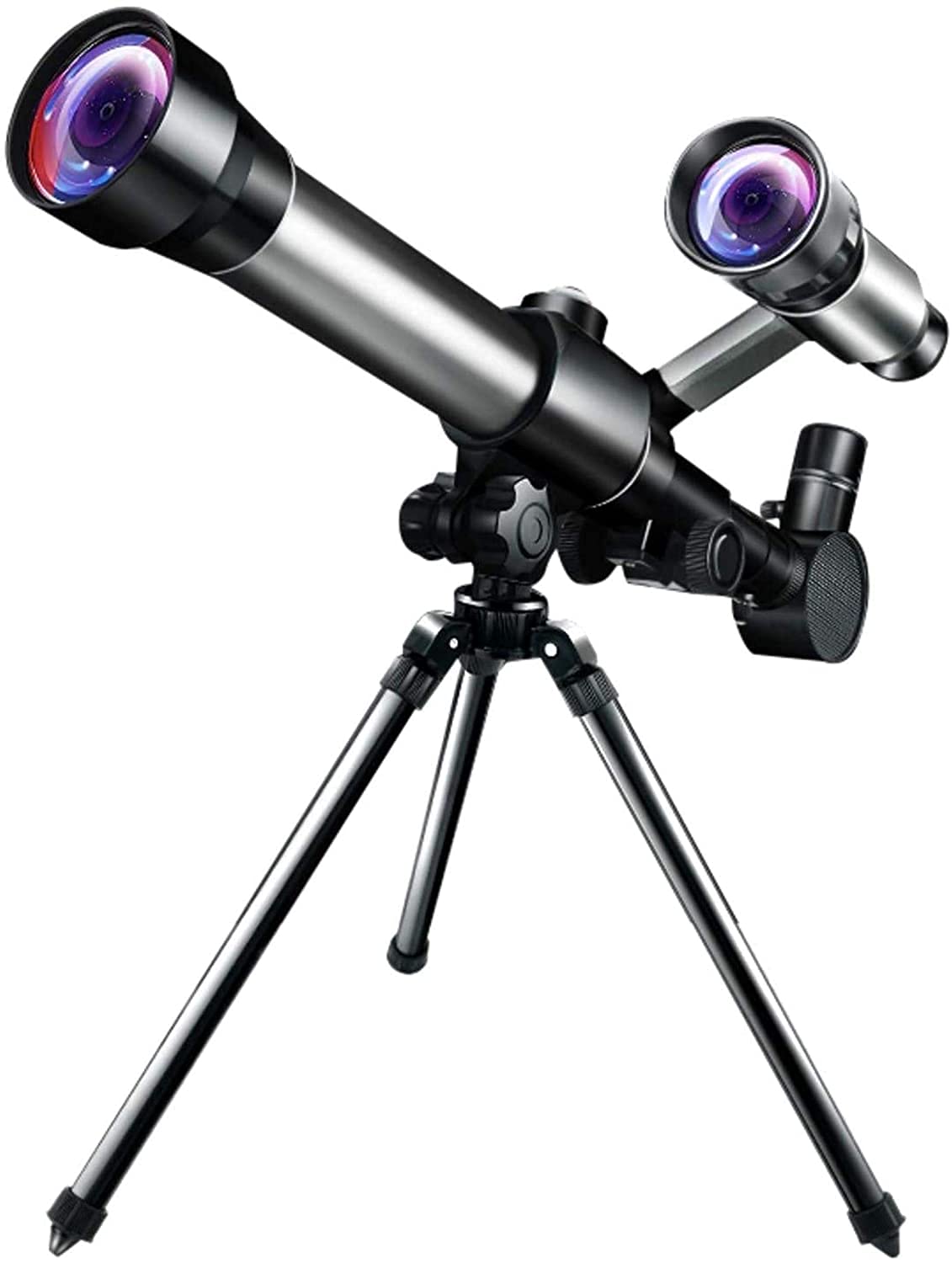 EFHJSUIR Professional Astronomy Telescope for Adults & Kids - High Power Monocular Telescope for Stargazing, Educational Science Toy, Portable & Easy to Use (Black) - Perfect for Backyard Astronomy, Camping, and Outdoor Exploration