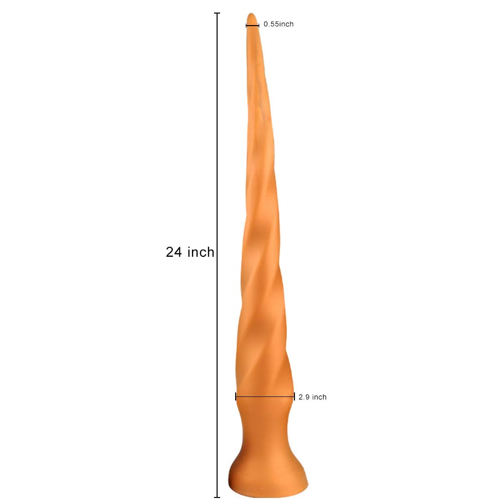 FST Ultra Large Long Butt Plug - Soft Liquid Silicone Anal Plug for Prostate Massage & Stimulation - XL Adult Sex Toy for Men & Women - Perfect for Couples Play & Solo Pleasure