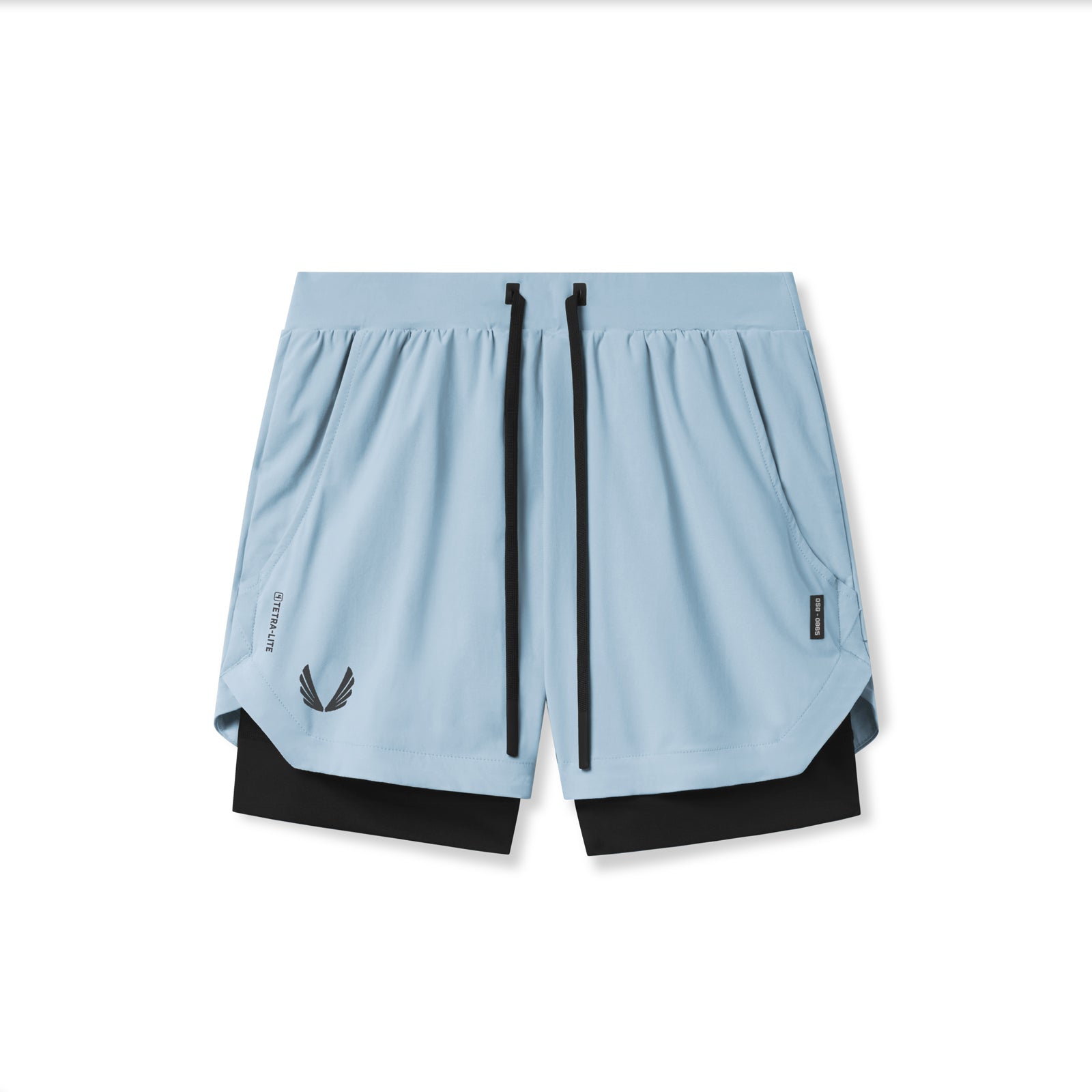 ASRV Tetra Lite Short Wings 5 Lined - Lightweight Performance Shorts for Men | Perfect for Running, Gym Workouts & Outdoor Activities