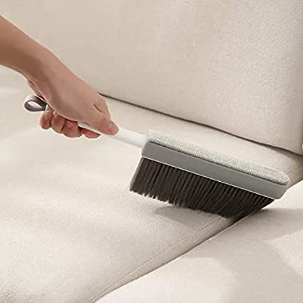 SIDDHI VINAYAK 2-in-1 Multifunctional Cleaning Brush - Bed & Sofa Cleaner, Window Screen & Glass Scrubber, Detachable Scraper for Wet/Dry Use - Perfect for Home, Car, Office & Outdoor Cleaning