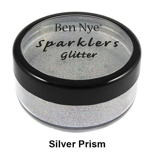 Ben Nye Sparklers Loose Glitter - Premium Cosmetic Glitter for Face, Body & Hair - Perfect for Halloween, Parties, Makeup & Nail Art