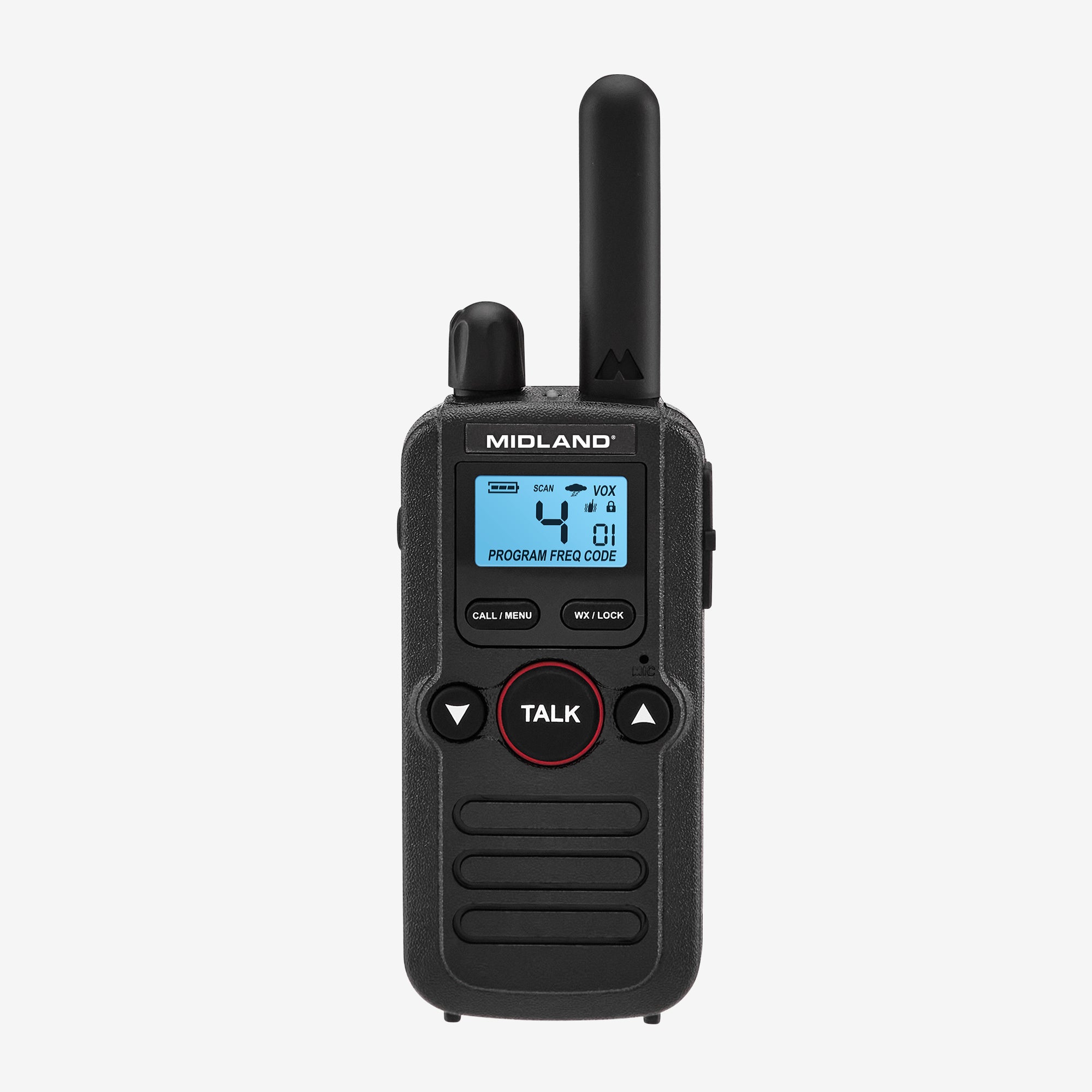 BR180 BizTalk® Business Band Two Way Radio with LCD Backlit Display - 6 Pack Bundle (BR180X6BGC) - Ideal for Construction Sites, Warehouses & Outdoor Events
