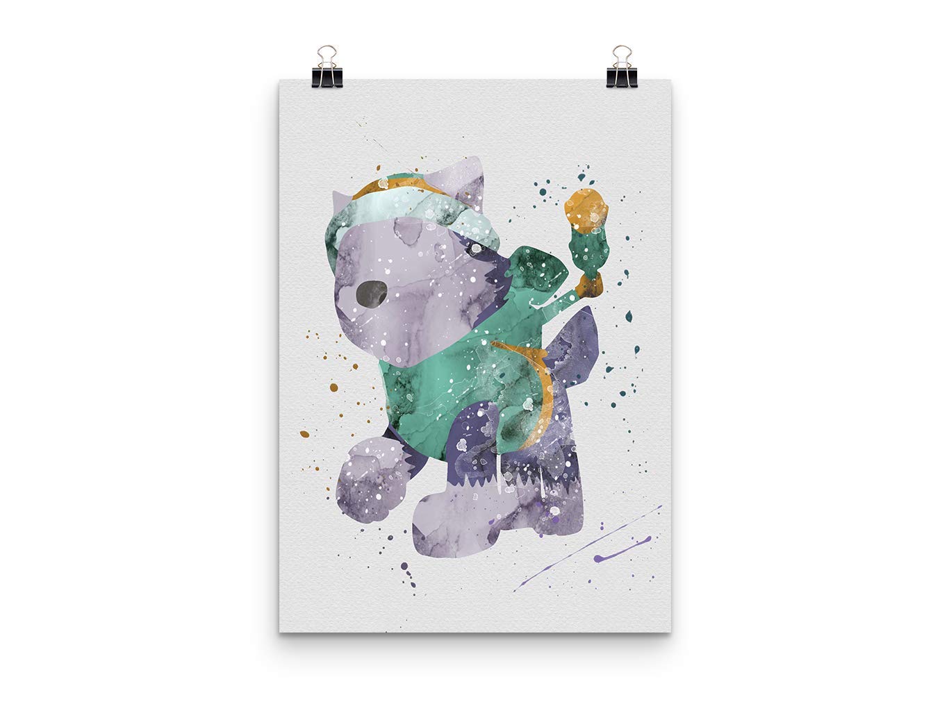 Paw Patrol Wall Art Print - Kids Room Decor & Nursery