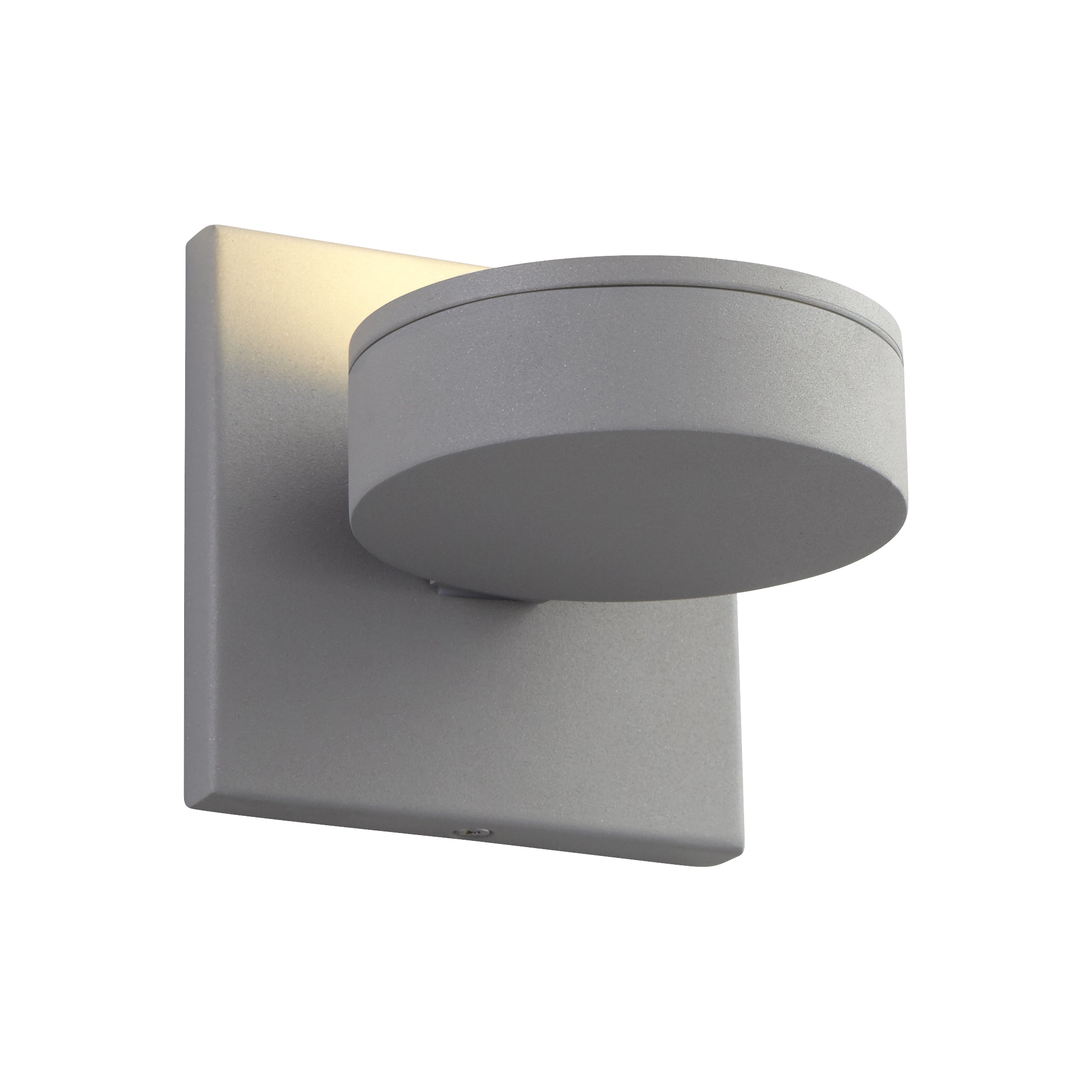 Oxygen Ceres 3 726 16 Outdoor Wall Sconce Light - Grey - Weatherproof Exterior Lighting for Porch, Patio, Garden, and Entryway