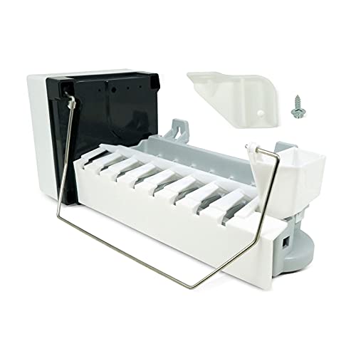 Replacement Ice Maker D7824706Q Compatible with Refrigerator Models 0056504, 0056599, 0056605, 0056606, 0311155, 0312578, 0312738-0312740 - Perfect for Home Kitchen Appliance Repair & Maintenance
