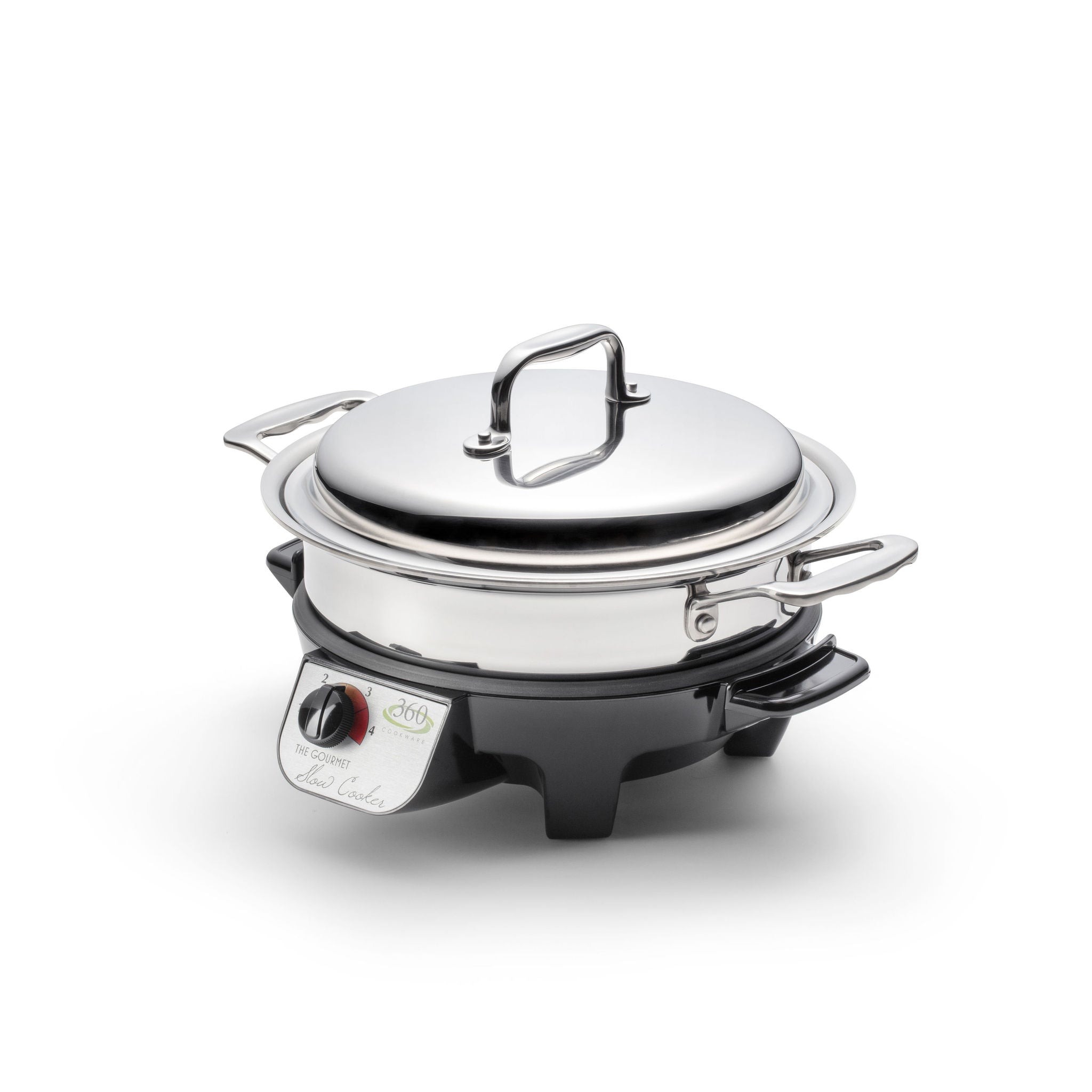 2.3 Quart Slow Cooker Set - Portable & Programmable Crock Pot for Soups, Stews, Meals - Perfect for Home Cooking, Office Lunches & Camping Trips