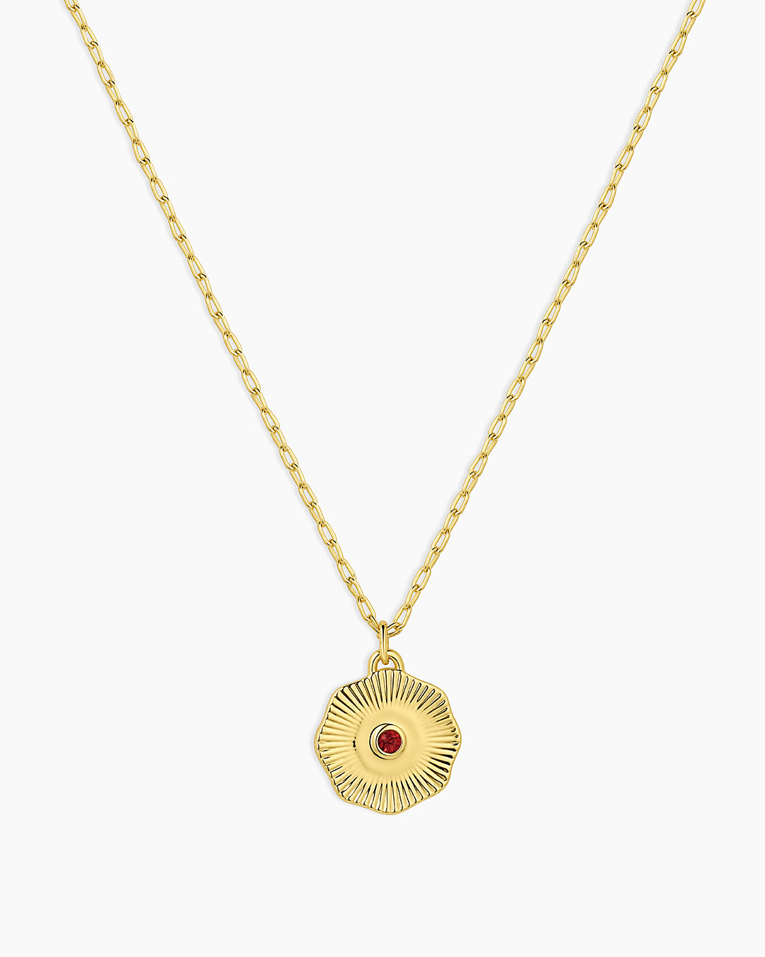 Birthstone Coin Necklace - Personalized Sterling Silver Pendant Jewelry for Women - Perfect Gift for Birthday, Anniversary & Mother's Day | Elegant Everyday Wear & Special Occasions