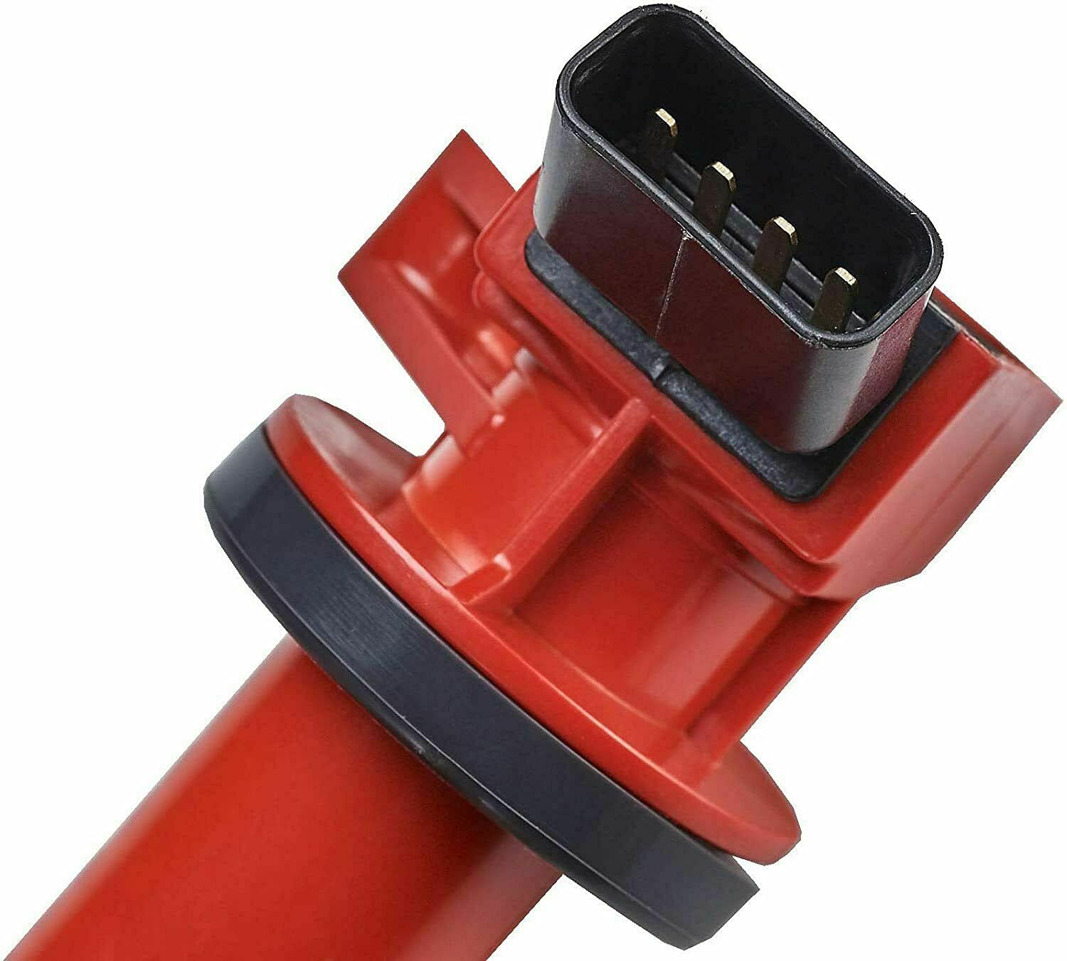 4-Piece High Performance Racing Ignition Coil Pack & Platinum Spark Plug Set - Compatible with Toyota Pontiac Vibe Celica Corolla Matrix MR2 Spyder 1999-2008 1.8L L4 Engine - Perfect for Engine Tuning, Performance Upgrades & Smoother Acceleration