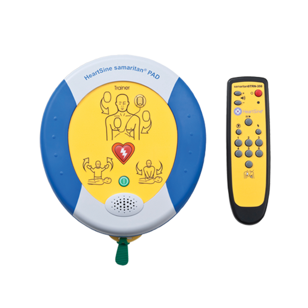 Heartsine Samaritan 350P Trainer AED Defibrillator - CPR Training Device for Schools, Workplaces & Emergency Preparedness