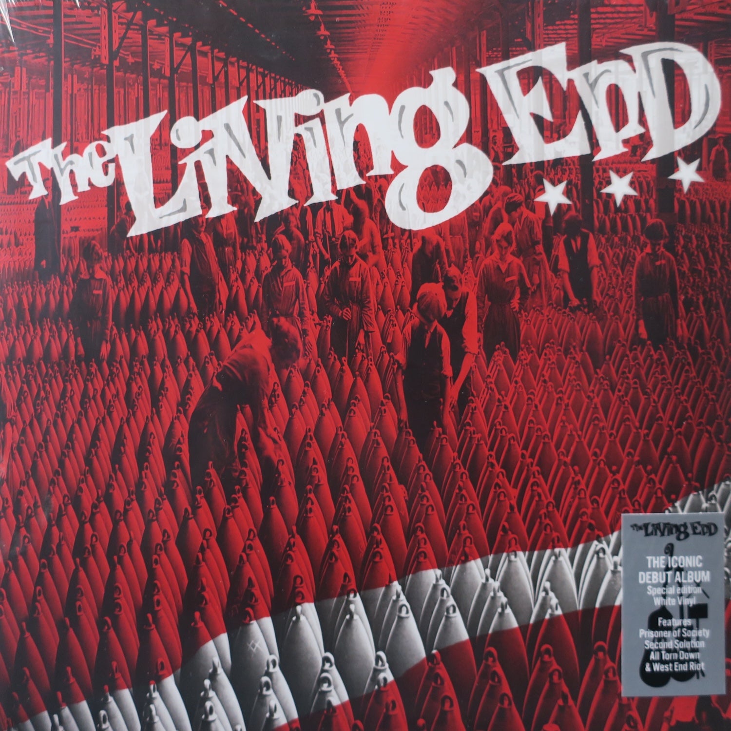 LIVING END s/t WHITE Vinyl LP Record - Punk Rock Music Album for Collectors & Music Lovers - Perfect for Home Listening, Gifts & Vinyl Collections