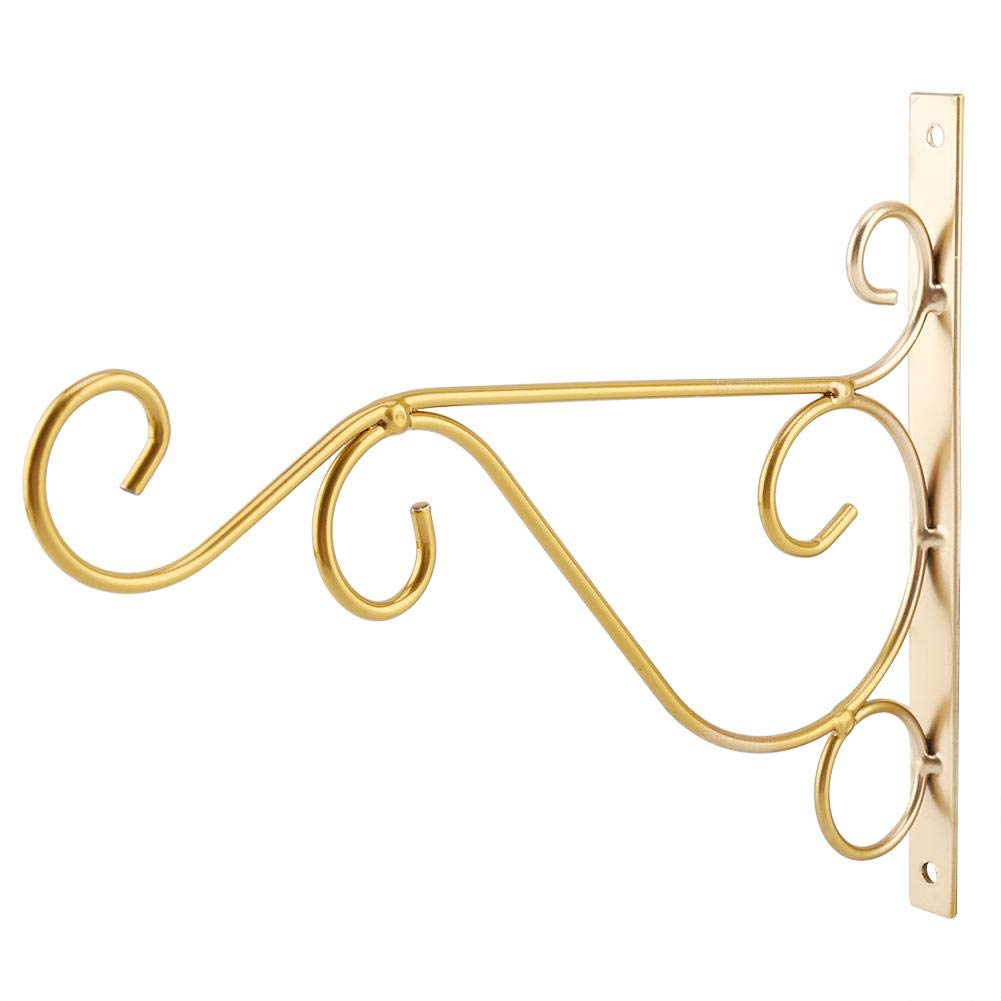 Tyenaza Iron Wall Hanging Bracket - Decorative Plant Holder Hook for Indoor/Outdoor Garden Decor | Perfect for Hanging Flower Pots, Herbs & Home Décor