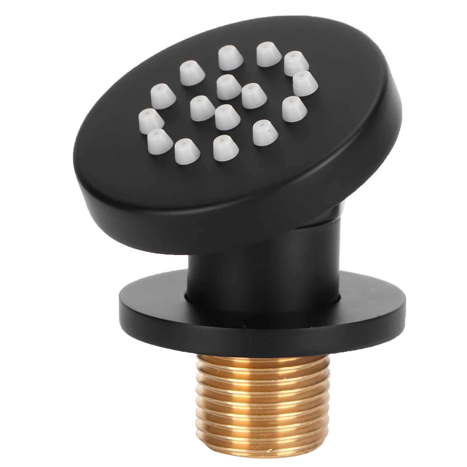 FTVOGUE G12 Adjustable Wall Mounted Shower Sprayer with 6 Spray Modes - High Pressure Shower Head for Bathroom, Spa & Massage Use - Perfect for Relaxation and Hydrotherapy