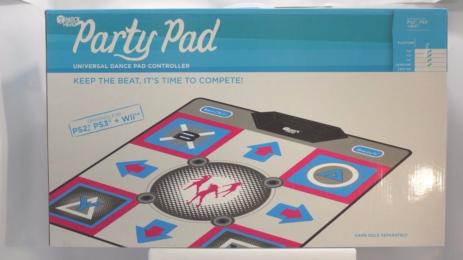 Universal Dance Pad Controller for PS4, Xbox, PC & Switch - Non-Slip USB Dance Mat with Anti-Skid Surface | Perfect for Dance Games, Fitness Workouts & Family Fun