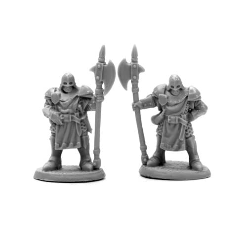 25mm Dark Heaven Bones Town Guard Miniature - Heroic Scale Figure for Tabletop RPG, D&D, and Wargaming Scenarios by Reaper Miniatures