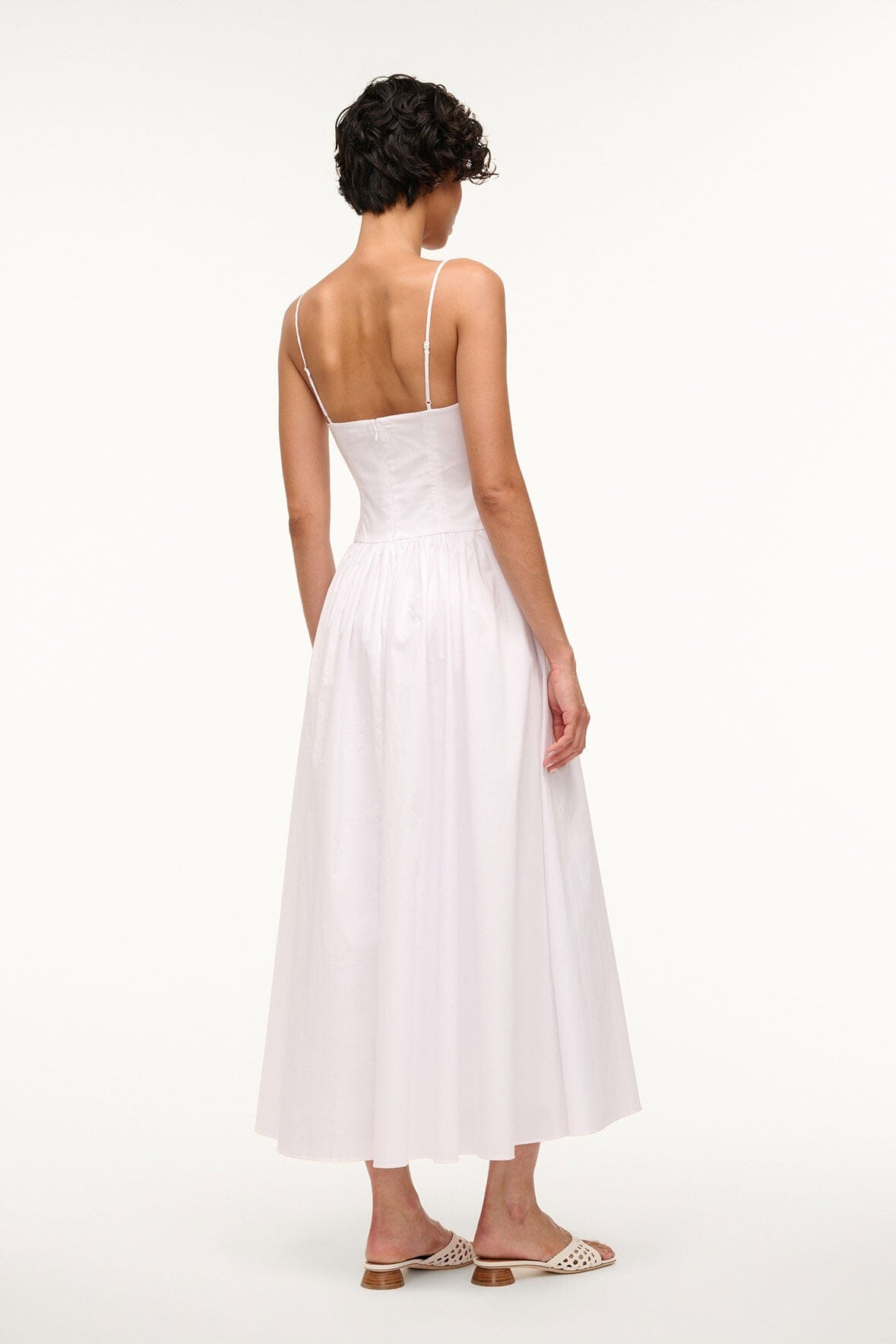 Dena Dress - Elegant White Summer Dress for Women | Perfect for Beach, Party & Casual Wear