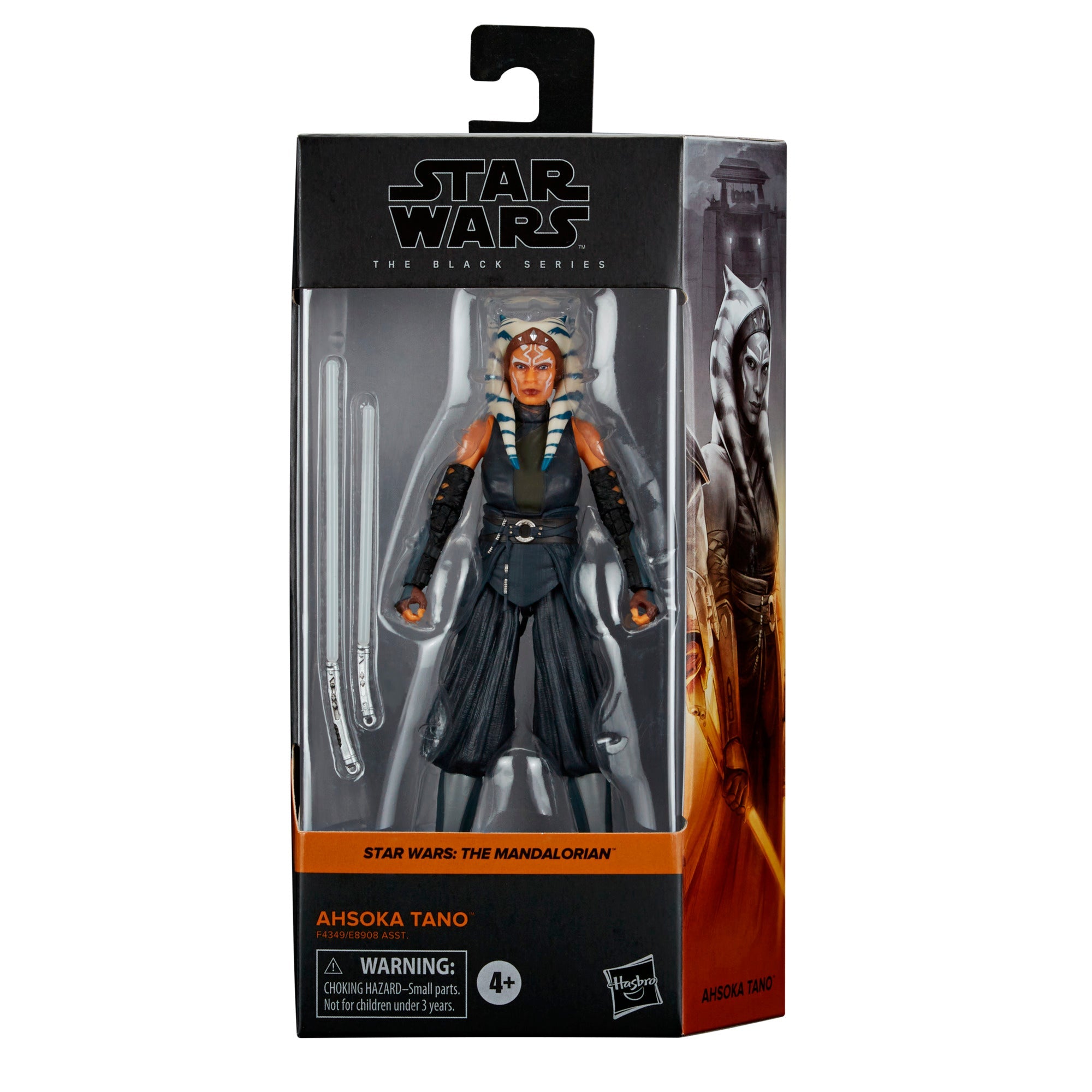 Star Wars The Black Series Ahsoka Tano (The Mandalorian) 6-Inch Action Figure - Collectible Toy for Fans, Gift for Star Wars Enthusiasts - Perfect for Display, Cosplay and Role Play Scenes