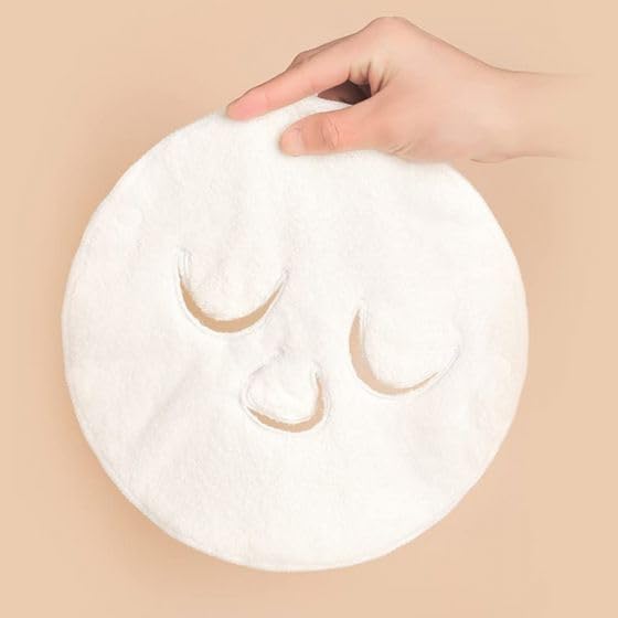 Reusable Hot & Cold Compress Face Towel Mask for Women - Facial Steamer & Beauty Skin Care - Perfect for Spa, Relaxation & At-Home Skincare Routine