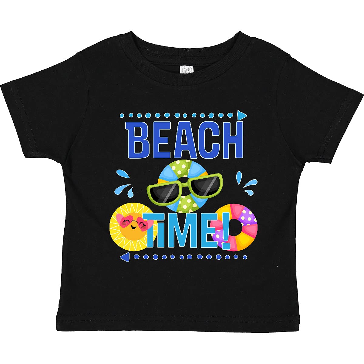 Inktastic Beach Time Summer Vacation Trip Toddler T-Shirt - Cute Graphic Tee for Kids, Boys & Girls - Perfect for Beach Outings, Family Vacations & Summer Fun