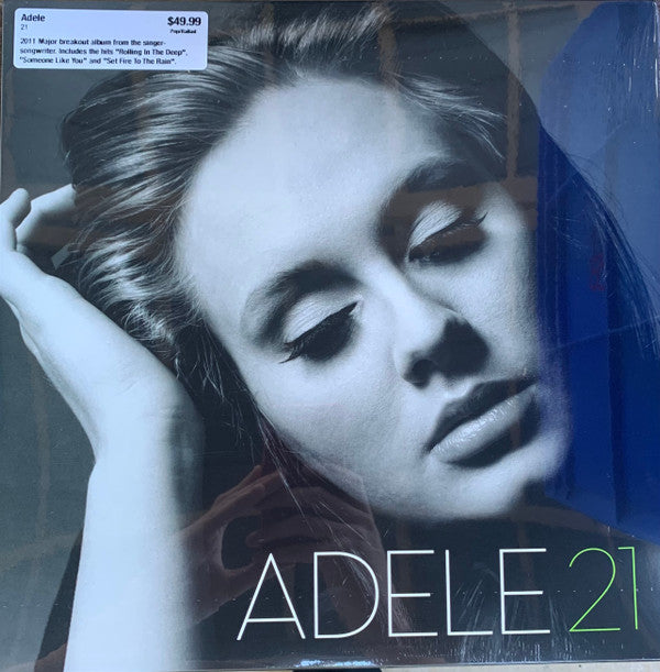 Adele 21 Vinyl LP Album - Limited Edition Reissue (Mint Condition) - Perfect for Home Listening & Music Collectors