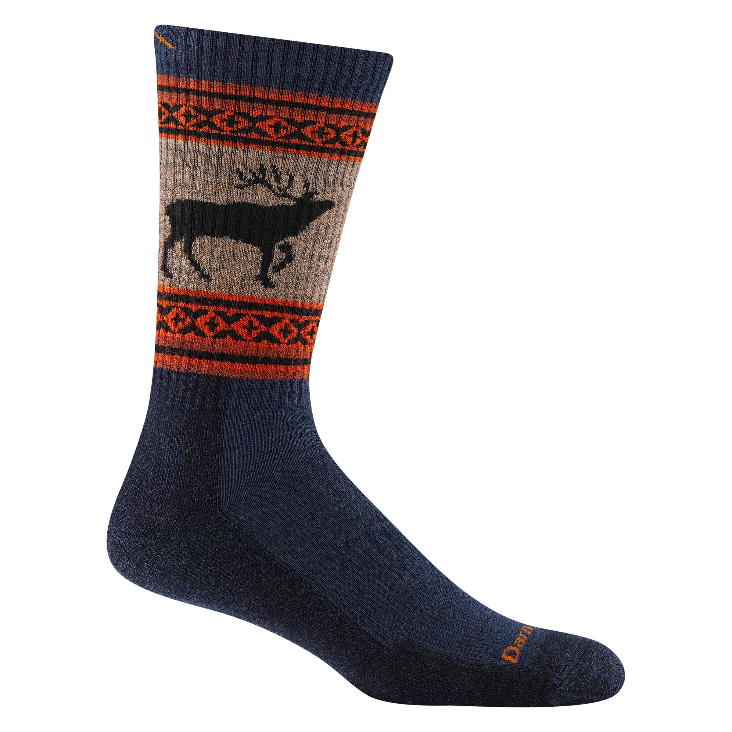 Men's & Women's Hiking Boot Socks 2-Pack - Moisture-Wicking Cushioned Socks for Outdoor Adventures & Trekking
