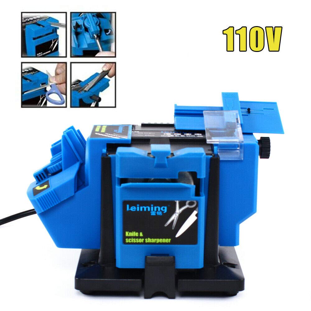 Electric Drill Bit Sharpener 110V 96W - Multifunctional Sharpening Tool for Household Scissors, Knives & Garden Tools | DIY & Professional Use