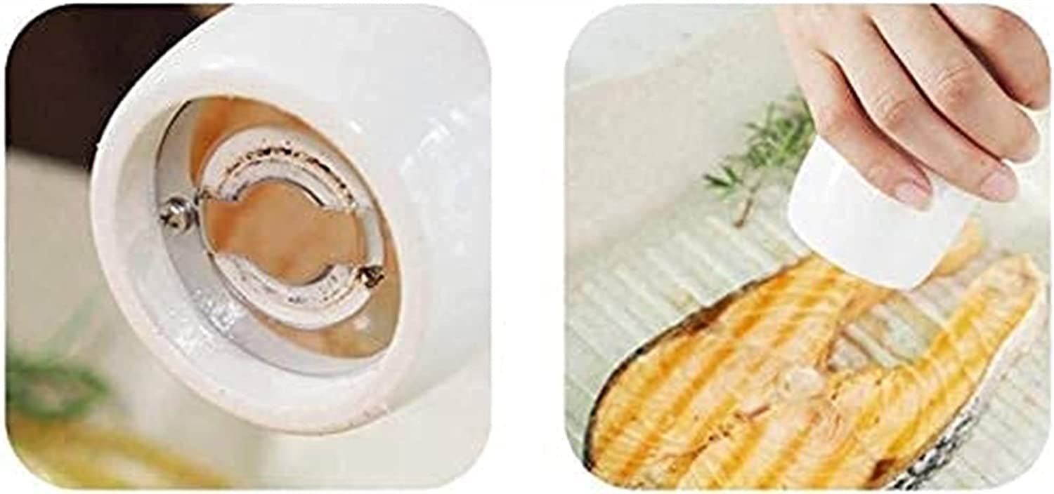 Premium Manual Salt and Pepper Grinder Set - Eco-Friendly Kitchen Spice Mill for Home Cooking, Seasoning & Gourmet Meals | Perfect for Restaurants, Dinner Parties & Everyday Family Use