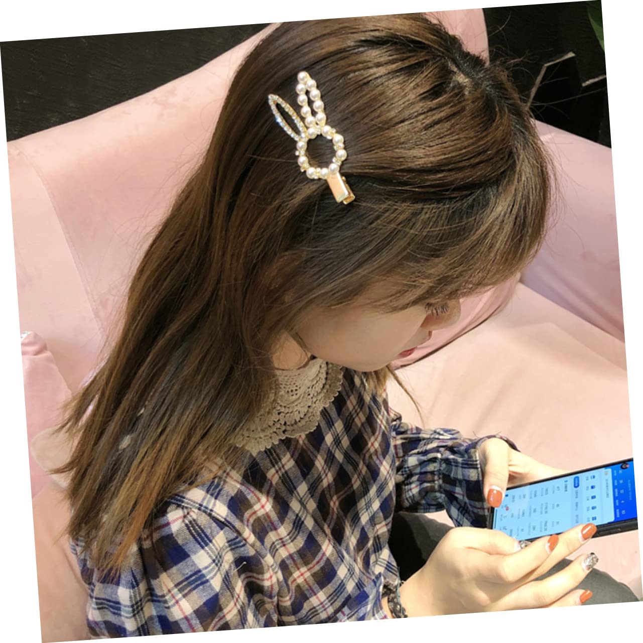 Minkissy 2 Pack Rhinestone Hair Clips for Girls - Sparkling Barrettes Hair Accessories for Kids, Teens & Women - Perfect for School, Parties & Special Occasions