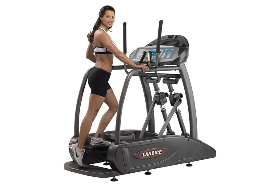 Landice E7 Elliptical Trainer - Premium Home Gym Equipment for Cardio Workouts | Perfect for Home Fitness & Commercial Gyms (Summer Sale)