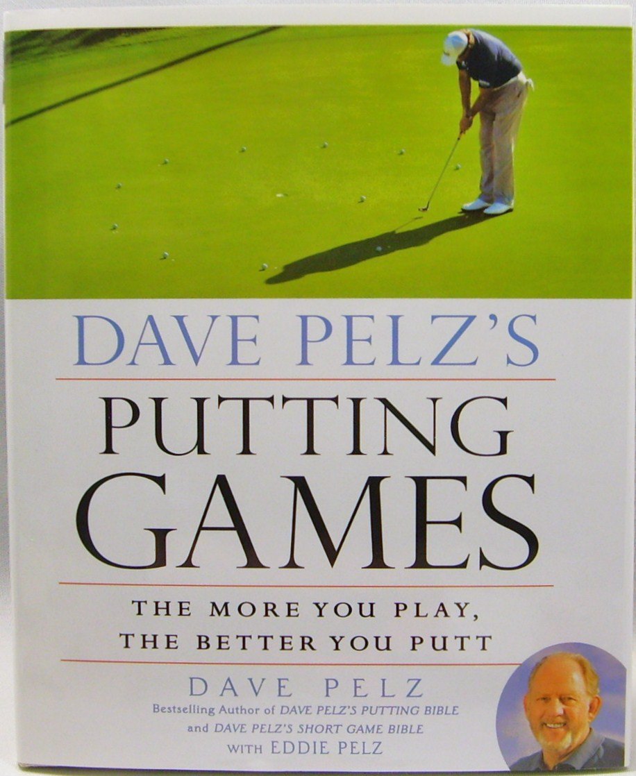 Dave Pelz's Golf Putting Games – Improve Your Putting Skills with Fun Practice Drills | Perfect for Backyard, Indoor & Outdoor Golf Training