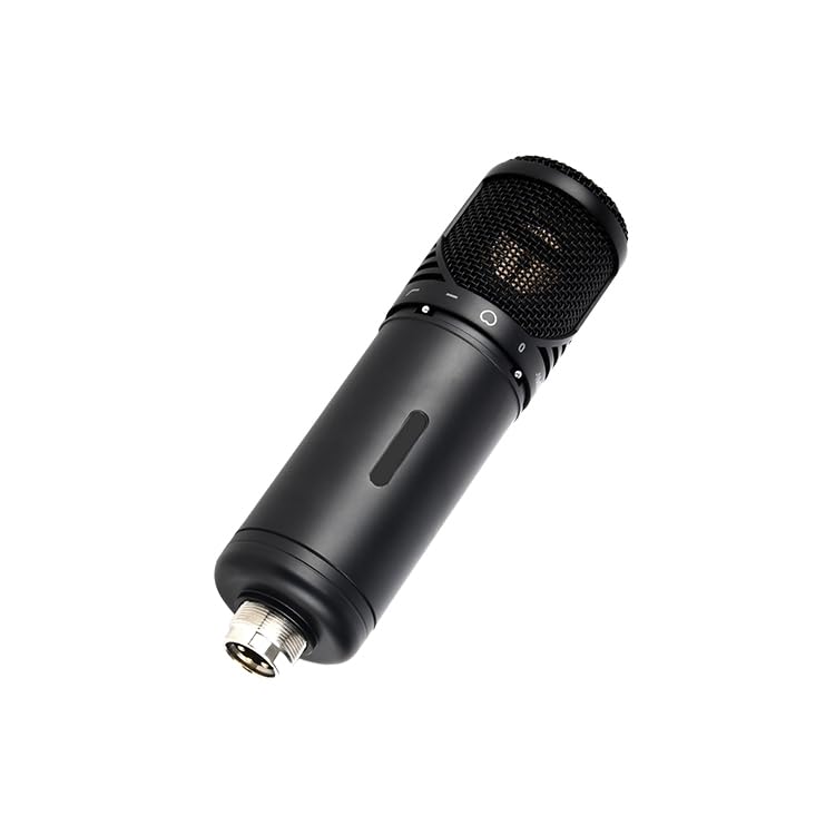 Professional M10C Condenser Microphone - Studio Recording, Podcasting & Live Streaming - Crystal Clear Audio for Content Creators