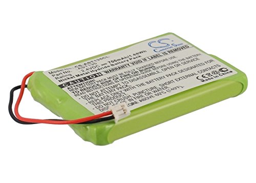 GIBOH 700mAh Replacement Battery for Ascom Ascotel Office 135 & 135Pro - Compatible with Office Phones - Ideal for Business Communication & Workplace Use