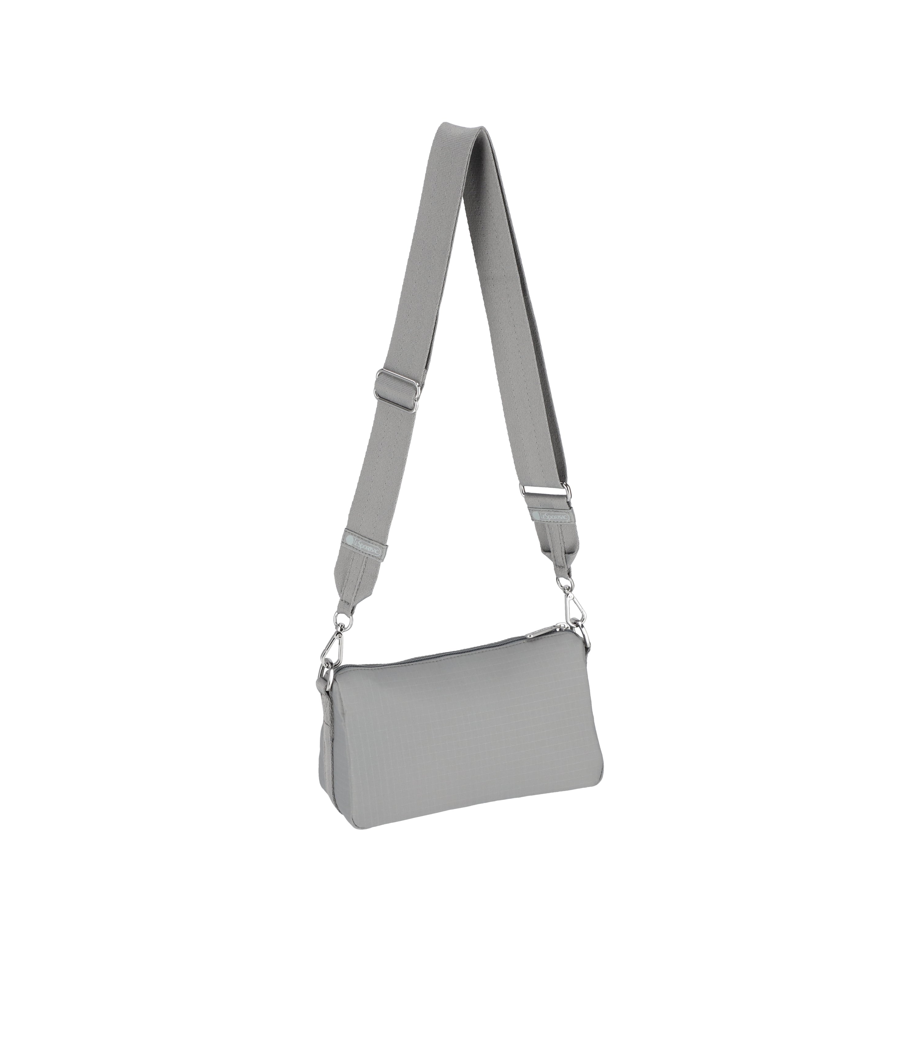 East West Double Pocket Crossbody Bag for Women - Stylish and Functional Shoulder Bag for Travel, Work, and Everyday Use