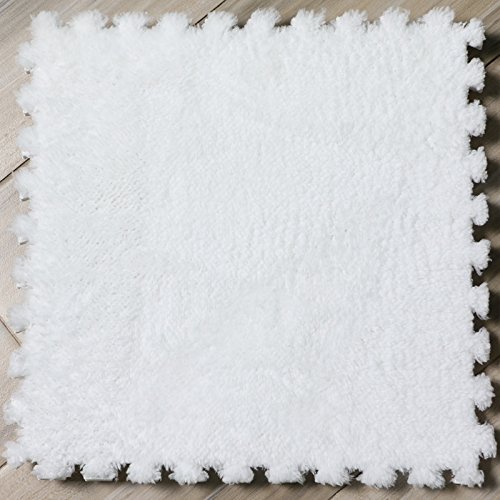 Interlocking Foam Floor Tiles - Soft Puzzle Play Mats for Kids & Baby, Non-Slip Playroom Rug, Basement Flooring, Gym Mats - Perfect for Nursery, Daycare, Home Gym and Play Areas