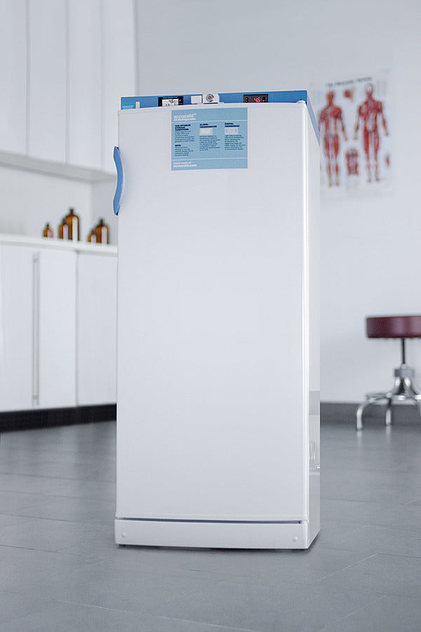 Accucold 24 Inch Wide All Refrigerator with Front Lock FFAR10MED2 - Perfect for Medical Labs, Offices, and Home Use