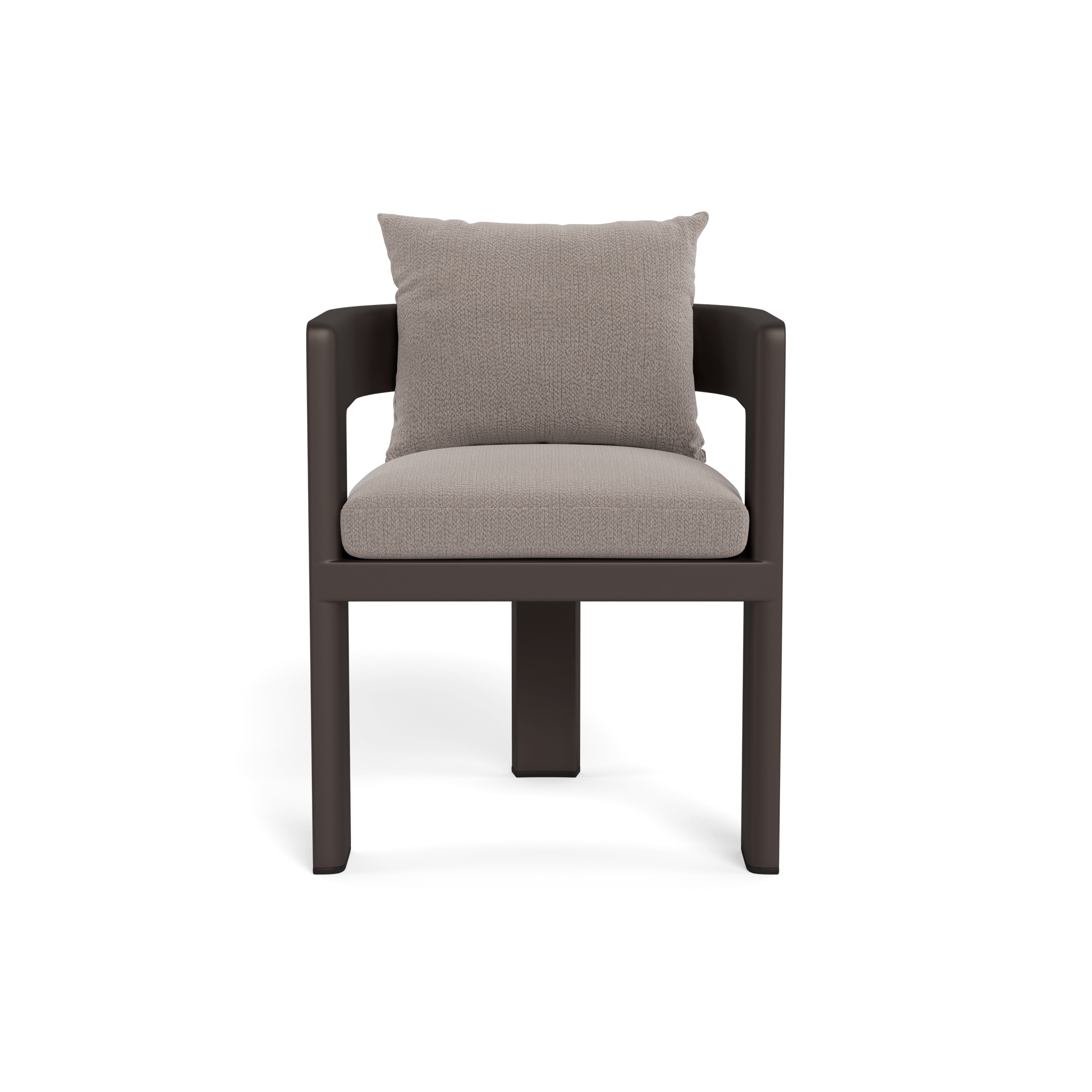 Victoria Aluminum Dining Chair - Modern Outdoor Patio Furniture for Garden, Poolside & Restaurant Use