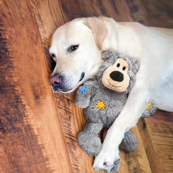 KONG Wild Knots Bears Dog Chew Toy - Durable & Safe for Aggressive Chewers - Perfect for Teething Puppies & Large Dogs - Indoor & Outdoor Play