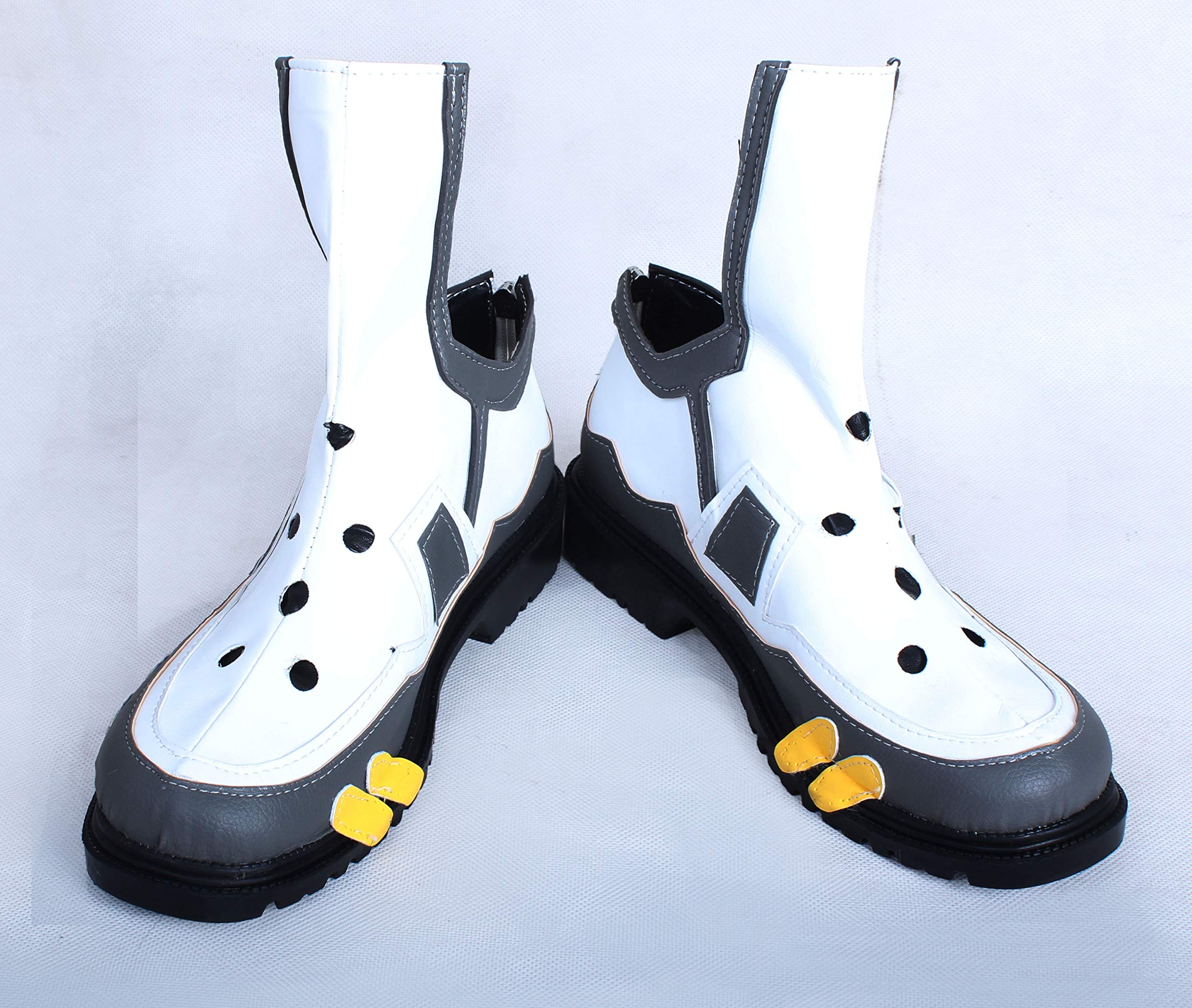 Men's OW Tracer Cosplay Shoes - Handmade Gaming Sneakers Size 7.5 | Perfect for Overwatch Cosplay, Comic Con & Gaming Events